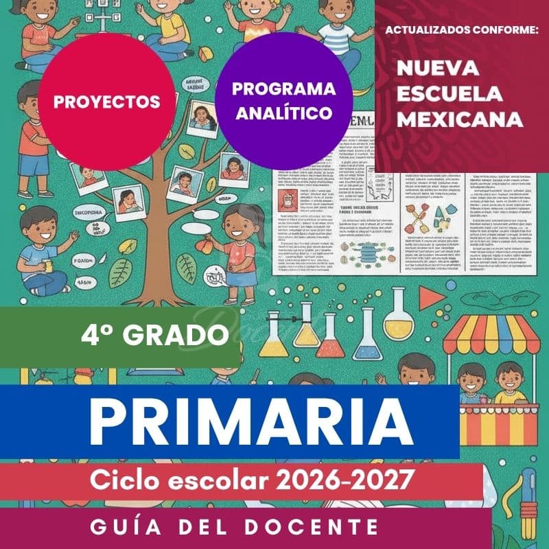 Portada de Primaria · 4to grado