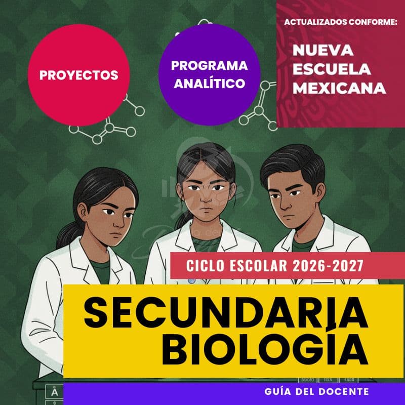 Planeación Nueva Escuela Mexicana Secundaria Biología (Ciencias I) ciclo 2026-2027